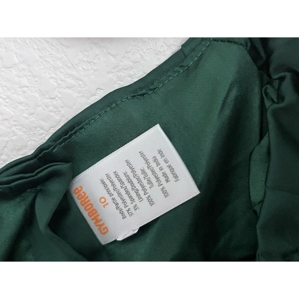 New Gymboree Girls Holiday Dressy Dresses Emerald Green Size 10